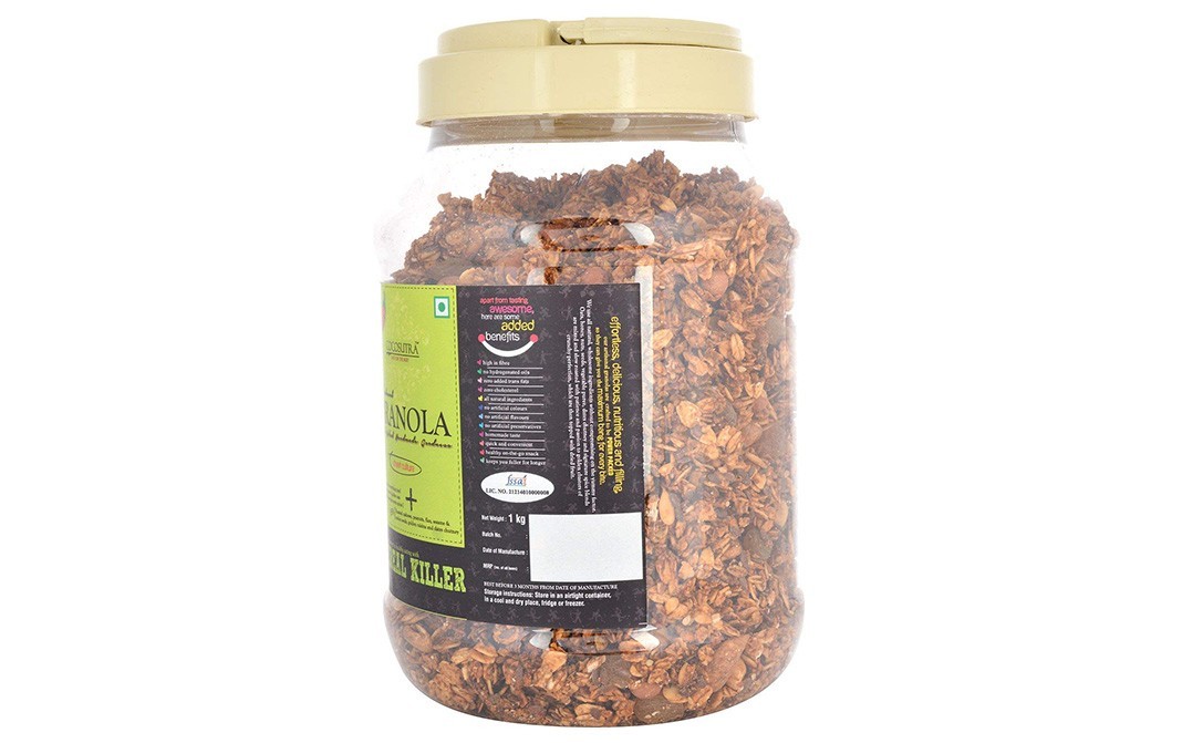 Cocosutra Granola Chaat Culture Cereal Killer   Jar  1 kilogram
